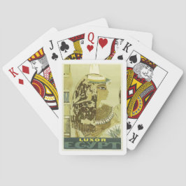 Ägypten Vintage Travel Poster Spielkarten