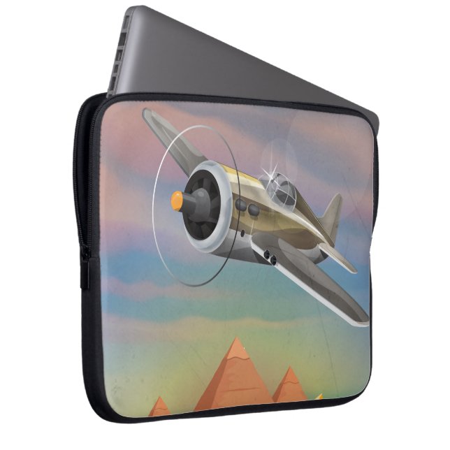 Ägyptenabenteuer Laptopschutzhülle (Vorne Rechts)