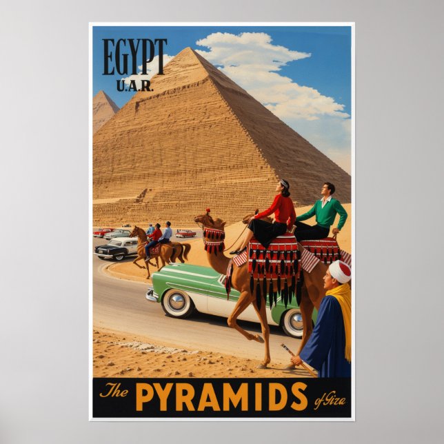 Ägyptenposter Poster (Vorne)