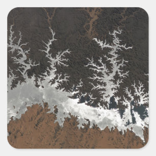 Ägyptens Nasssee Quadratischer Aufkleber