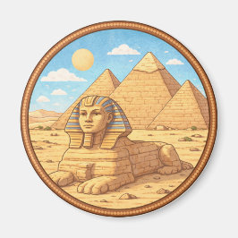 Ägyptens Sphinx Magnet