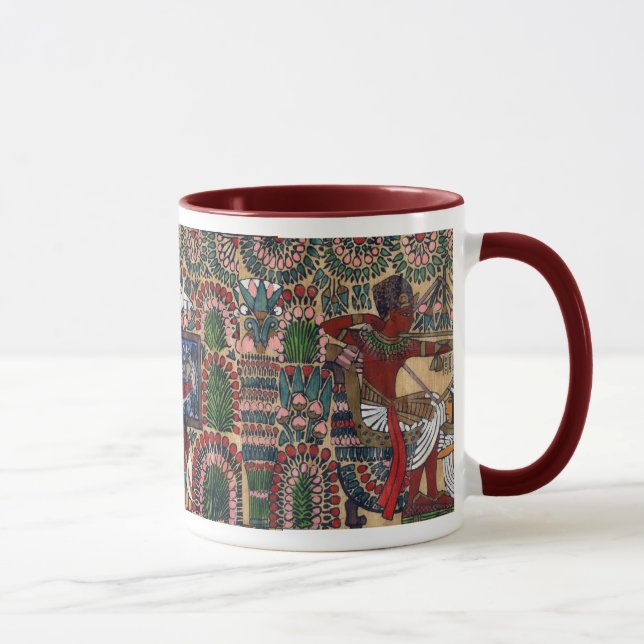 Ägypter-Bogenschütze-Papyrus-Tasse durch S Ambrose Tasse (Rechts)