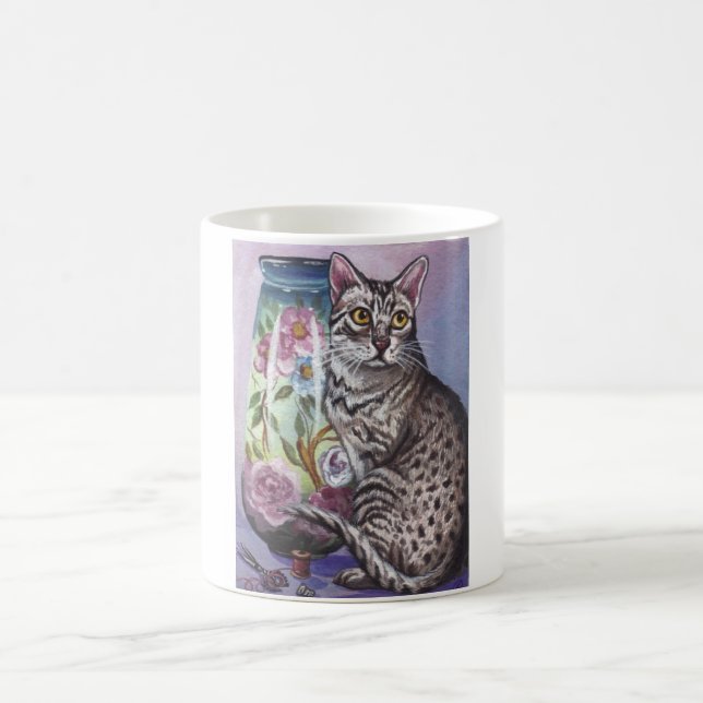 Ägypter Mau Katzen-Vasen-Tasse Tasse (Mittel)