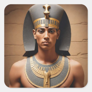 Ägypter Quadratischer Aufkleber