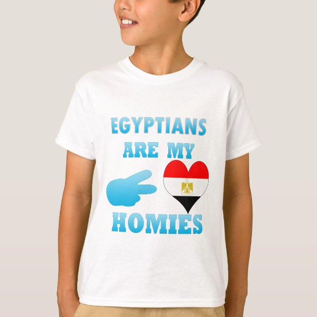 Ägypter sind mein Homies T-Shirt (Vorderseite)