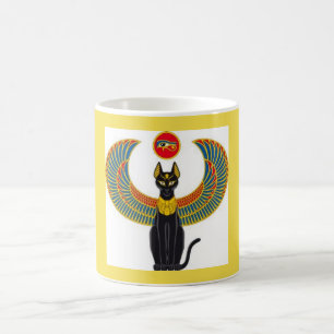 Ägypter Winged Katzen-Klassiker-Tasse Kaffeetasse