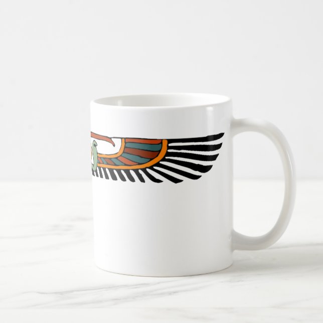 Ägypter Winged Scheibe Tasse (Rechts)