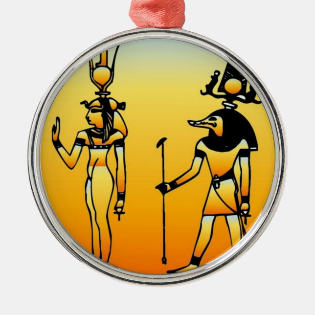 ägyptisch silbernes ornament (Vorne)