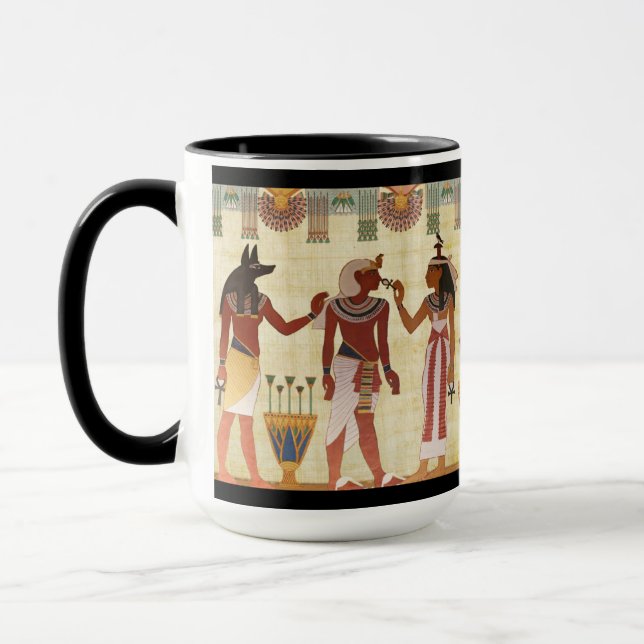 Ägyptische Anubis Pharao Cleopatra Tasse (Links)