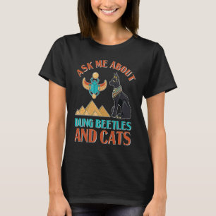 Ägyptische Archäologie Ägyptologie Scarabs Zukunft T-Shirt