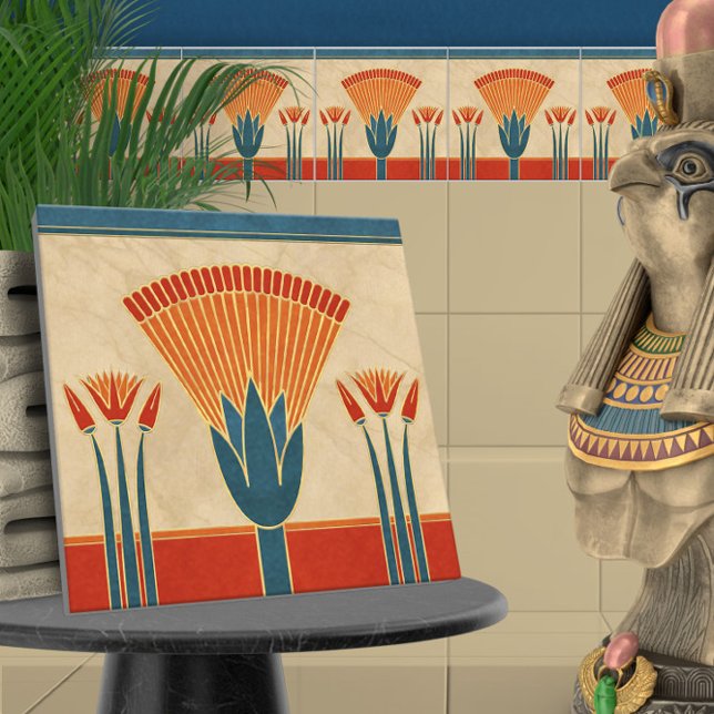 Ägyptische Art-Deco-Grenze Fliese (Von Creator hochgeladen)