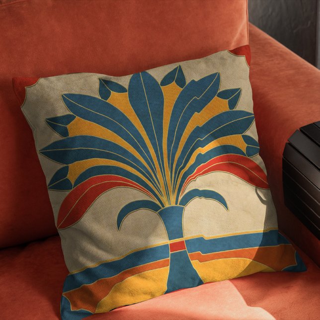 Ägyptische Art-Deco-Grenze Kissen (Von Creator hochgeladen)