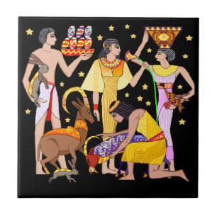 Ägyptische Entwurfs-Keramik-Fliese Fliese