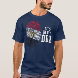 Ägyptische Fingerabdruck-DNA Ägypten T-Shirt