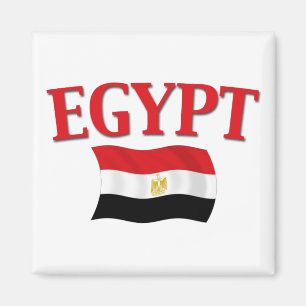Ägyptische Flagge 1 Magnet