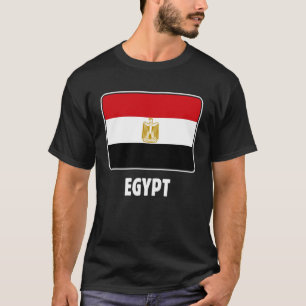 Ägyptische Flagge Ägyptischer Stolz Erbe Adler von T-Shirt