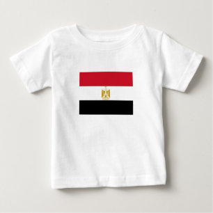 Ägyptische Flagge Baby T-shirt