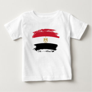 Ägyptische Flagge Baby T-shirt