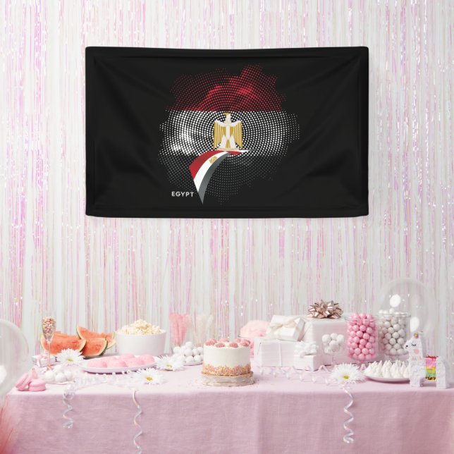 Ägyptische Flagge Banner (Party)