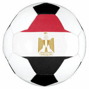 Ägyptische Flagge Fußball