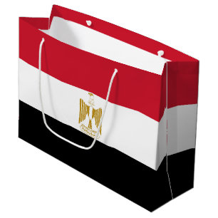 Ägyptische Flagge Große Geschenktüte