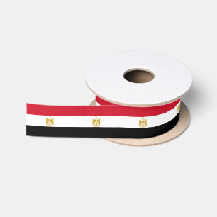 Ägyptische Flagge Satinband