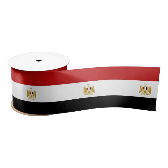 Ägyptische Flagge Satinband (Spule)