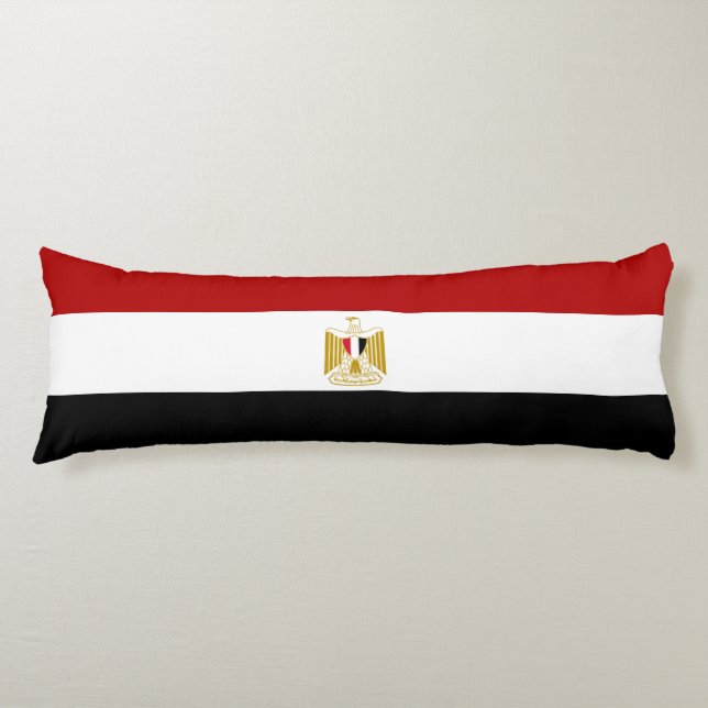 Ägyptische Flagge Seitenschläferkissen (Vorderseite)