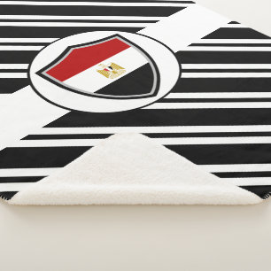 Ägyptische Flagge Sherpadecke