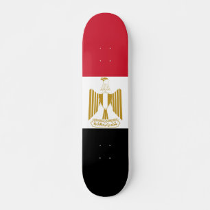 Ägyptische Flagge Skateboard