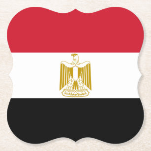 ägyptische Flagge Untersetzer