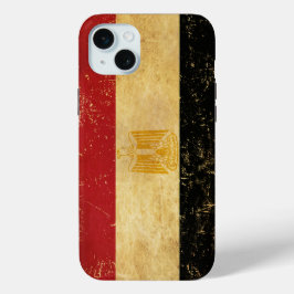 Ägyptische Flagge Vintag Grunge Case-Mate iPhone Hülle