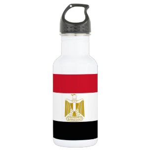 Ägyptische Flasche für die Freiheit der Flagge Trinkflasche