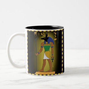 Ägyptische Gott Anubis Tasse