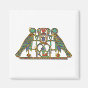 Ägyptische Gott Horus Brust Magnet
