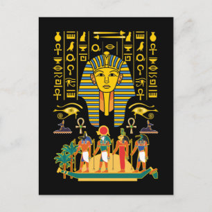 Ägyptische Götter Ägypten Pharao Deities Anubis Ho Postkarte