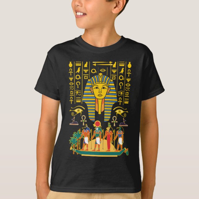 Ägyptische Götter Ägypten Pharao Deities Anubis Ho T-Shirt (Vorderseite)