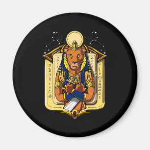 Ägyptische Göttin Lioness Sekhmet God Bastet Magnet