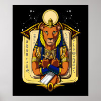 Ägyptische Göttin Lioness Sekhmet God Bastet