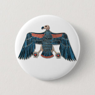 Ägyptische Göttin Nekhbet Pektoral Button