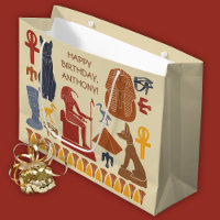 Ägyptische Grafik-Collage aus dem alten Ägypten