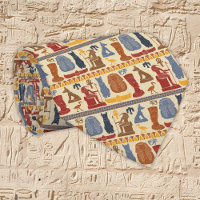 Ägyptische Grafik-Collage aus dem alten Ägypten