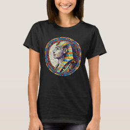 Ägyptische Große Sphinx - Mosaikkunst T-Shirt