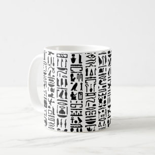 Ägyptische Hieroglyph-Tasse Kaffeetasse