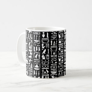 Ägyptische Hieroglyph-Tasse Kaffeetasse