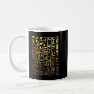 Ägyptische Hieroglyphen - Altes Ägypten Kaffeetasse