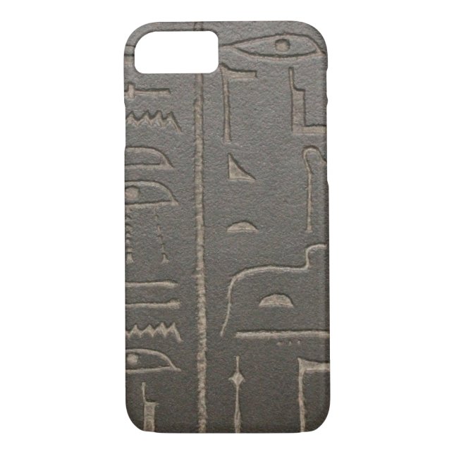Ägyptische Hieroglyphen-altes Case-Mate iPhone Hülle (Rückseite)