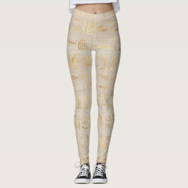 ägyptische Hieroglyphen Leggings