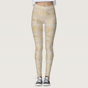 ägyptische Hieroglyphen Leggings