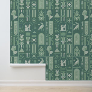 Ägyptische Hieroglyphen-Tapete Tapete